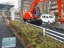 既存舗装撤去